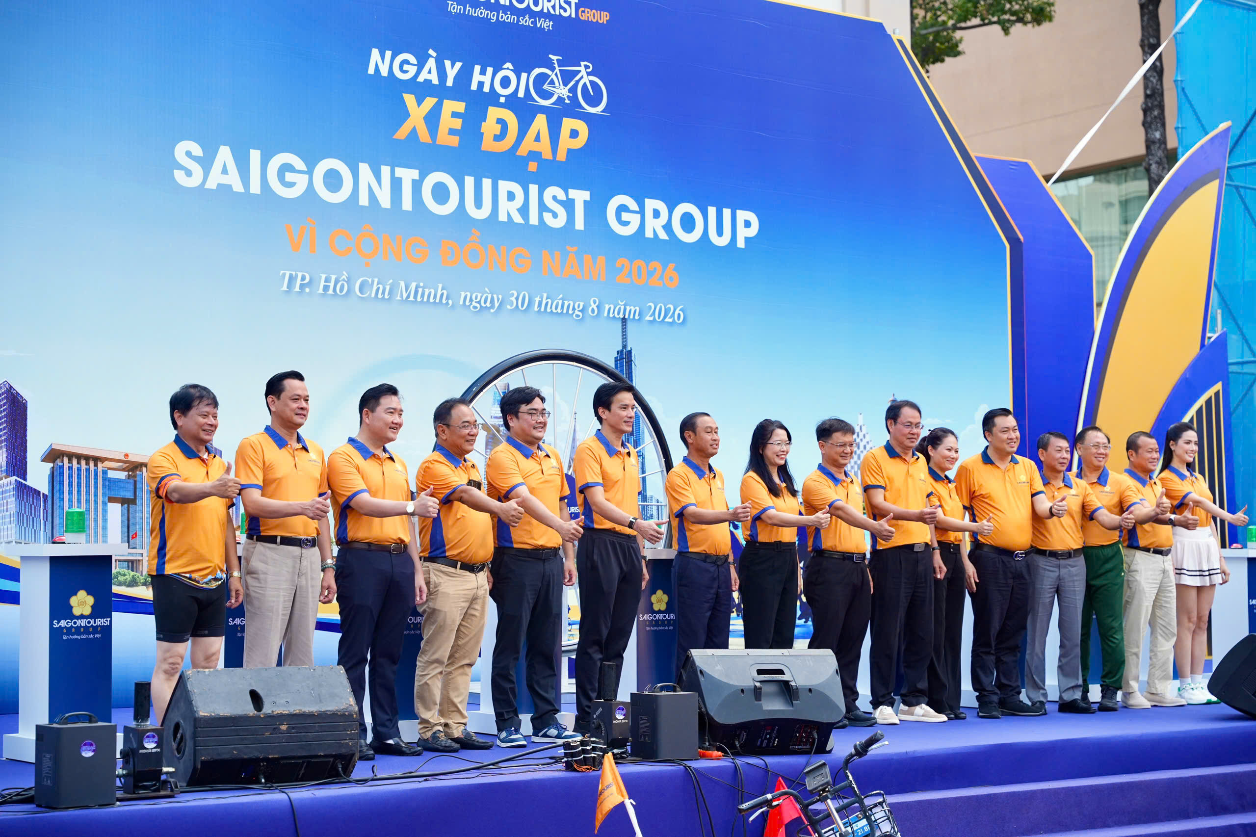 SAIGONTOURIST GROUP KHÉP LẠI NGÀY HỘI XE ĐẠP VÌ CỘNG ĐỒNG 2026