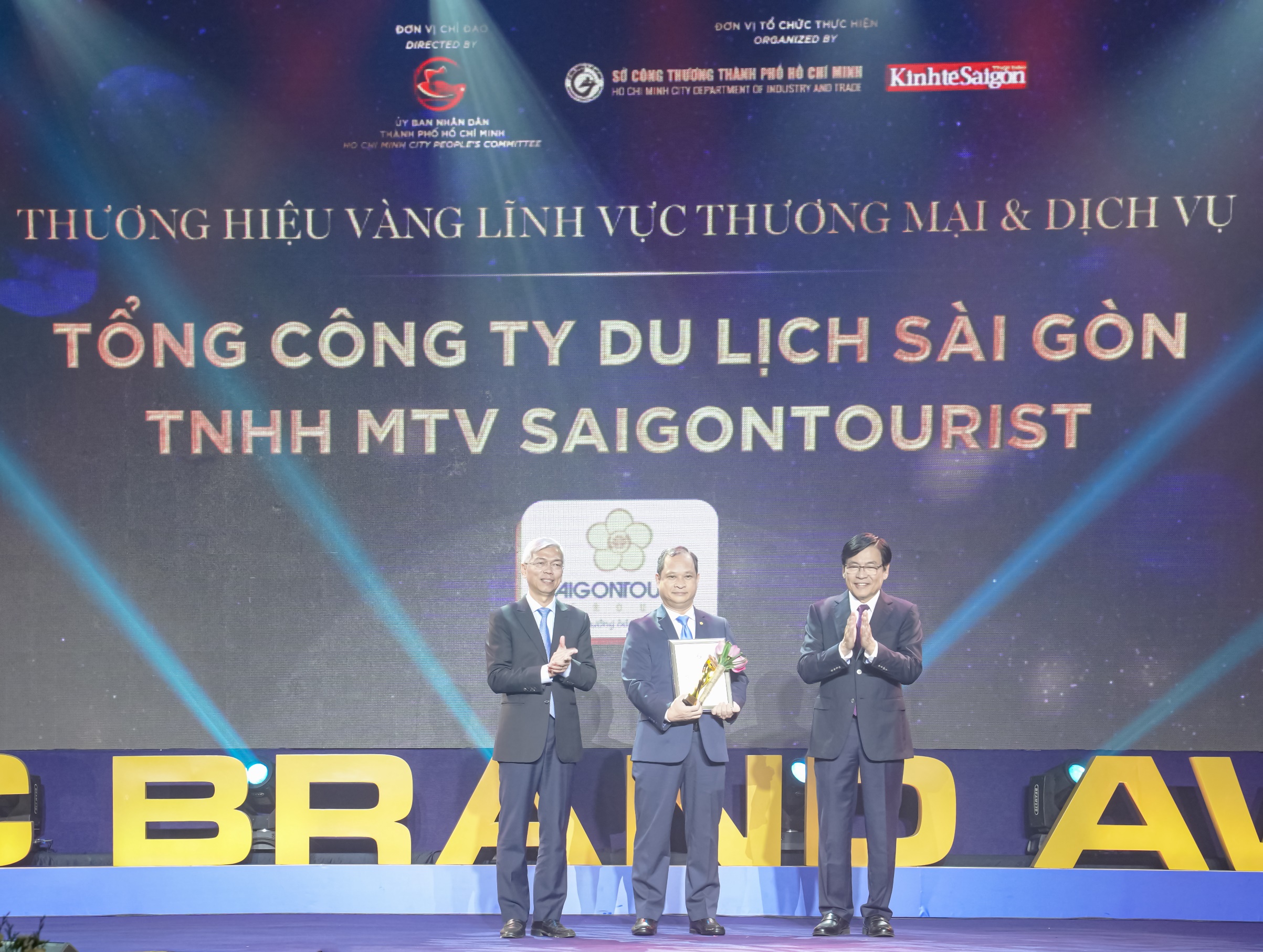 Saigontourist Group was granted Ho Chi Minh City Golden Brand Award 2020